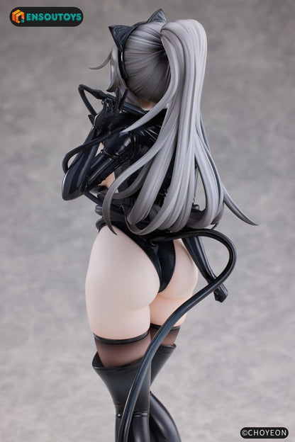 K Pring Original Character Statue 1/6 Cat Woman Happy-chan Different Color Edition 27 cm