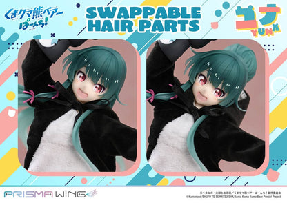 Kuma Kuma Kuma Bear Punch! Prisma Wing PVC Statue 1/7 Yuna 28 cm