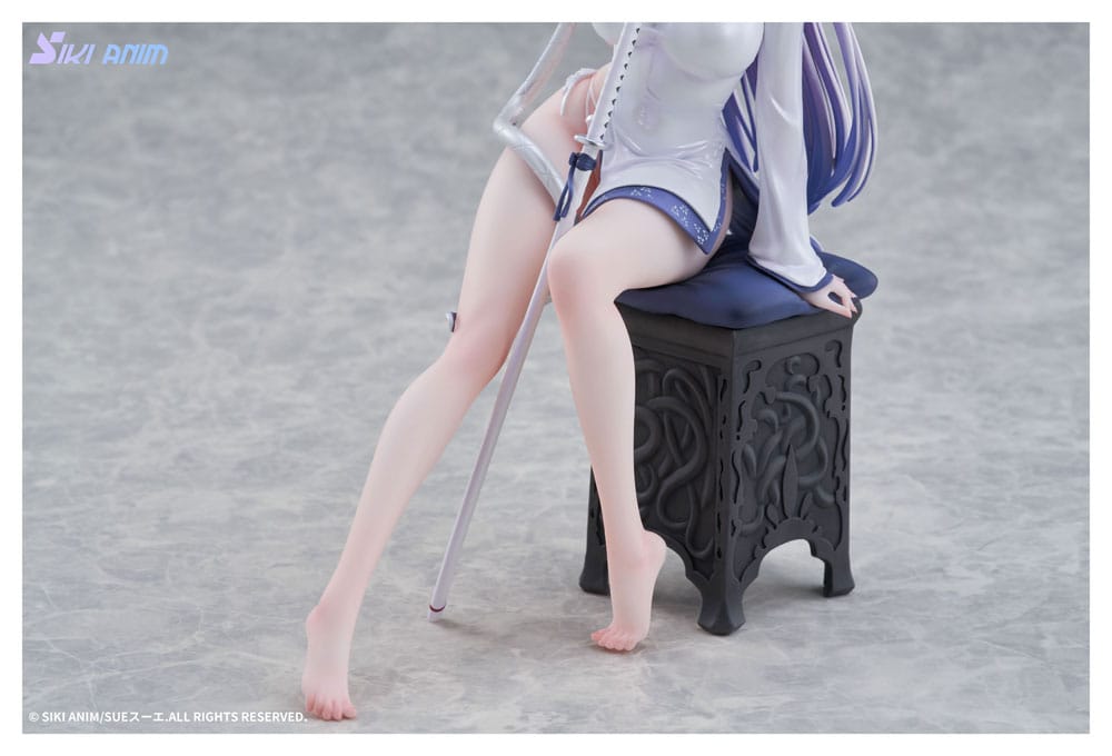 Original Character PVC Statue 1/7 The Color of the Blue - White Snake Normal Edition 20 cm