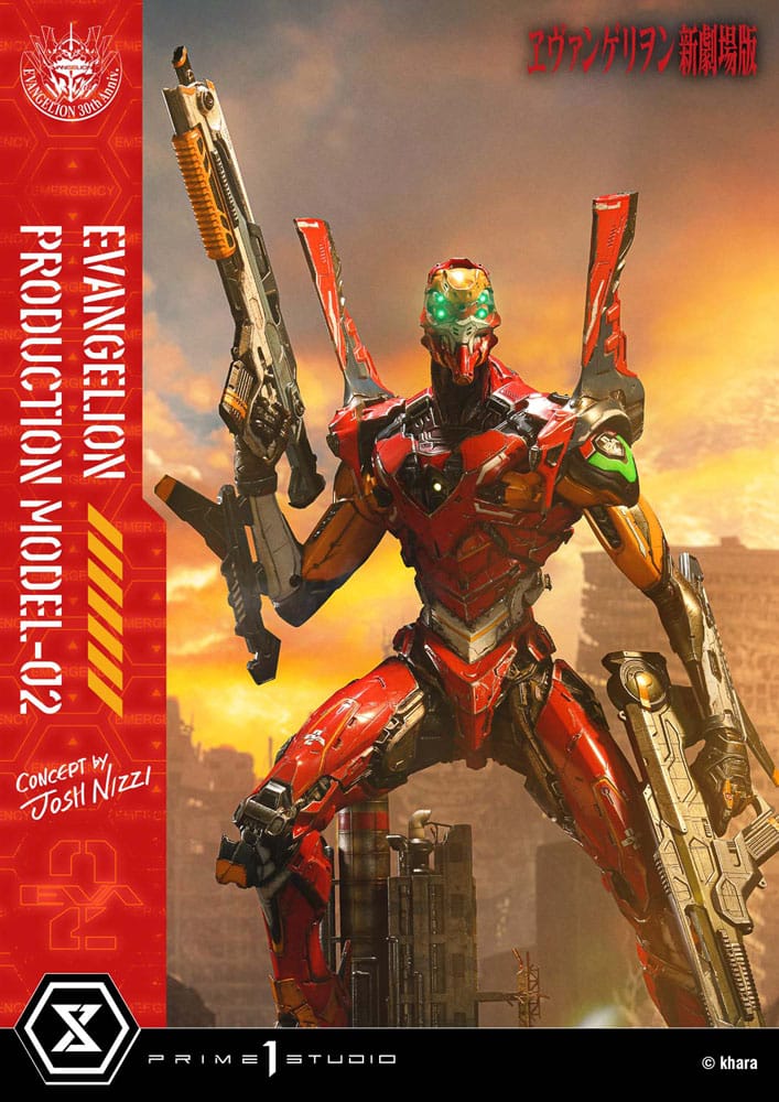Rebuild of Evangelion Ultimate Diorama Masterline Series Statue Evangelion Production Model-02 (Concept By Josh Nizzi) 73 cm