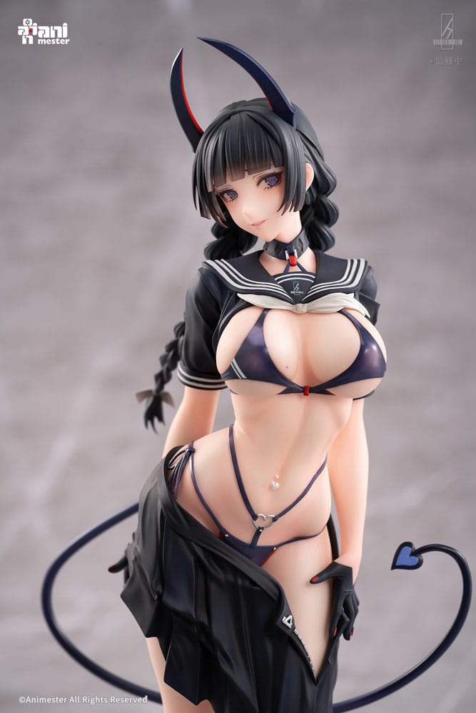 Original Character Statue 1/6 Succubus Class President Reina Illustration by Ban! 30 cm