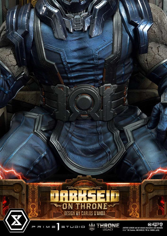 Throne Legacy Series Statue 1/4 Justice League (Comics) Darkseid on Throne Design by Carlos D'Anda Deluxe Bonus Version 65 cm