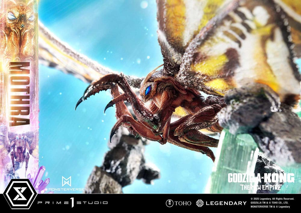 Godzilla x Kong: The New Empire Ultimate Diorama Masterline Series Statue Mothra Bonus Version 113 cm