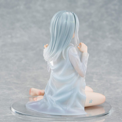 Original Character PVC Statue 1/7 Silver-Haired Girl Sky Blue Morning Special Outfit Ver. by Fuumi Illustration 16 cm