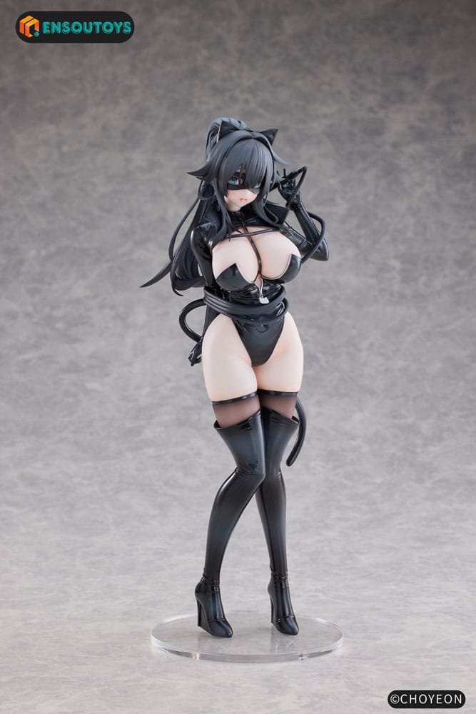 K Pring Original Character Statue 1/6 Cat Woman Happy-chan 27 cm