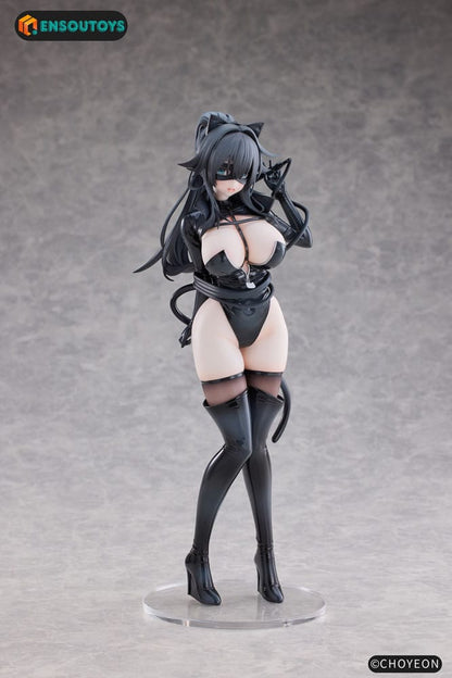 K Pring Original Character Statue 1/6 Cat Woman Happy-chan 27 cm