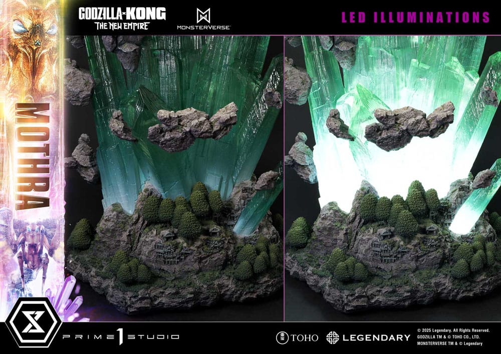 Godzilla x Kong: The New Empire Ultimate Diorama Masterline Series Statue Mothra Bonus Version 113 cm
