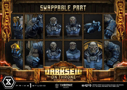 Throne Legacy Series Statue 1/4 Justice League (Comics) Darkseid on Throne Design by Carlos D'Anda Deluxe Bonus Version 65 cm