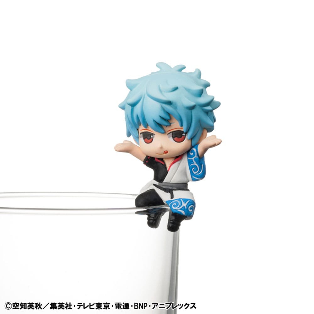 Gintama Ochatomo Series Trading Figure What about a cup of tea 5 cm Assortment (8)