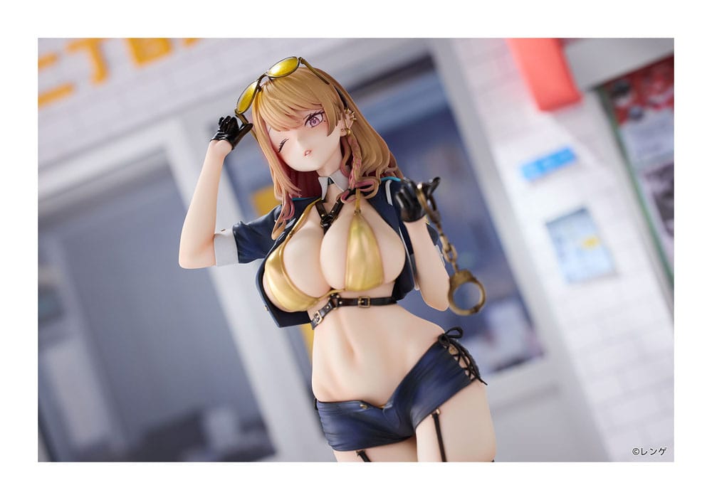 Original Character PVC Statue 1/6 Gal Policewoman Takanashi Arisa Normal Edition 27 cm