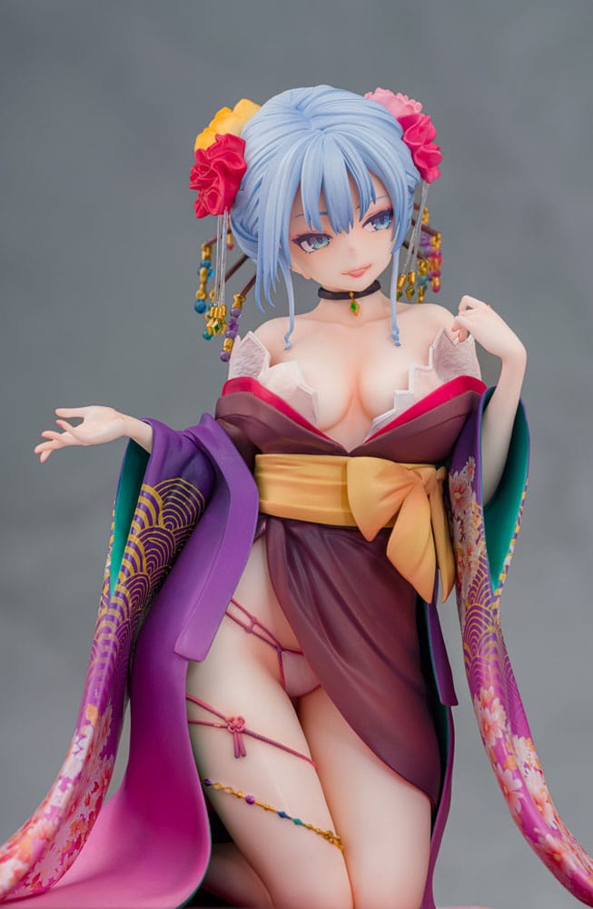 Original Character Statue 1/7 Shujuu Ecstasy Shion Oiran Ver. (Wholesome Ver.) 15 cm