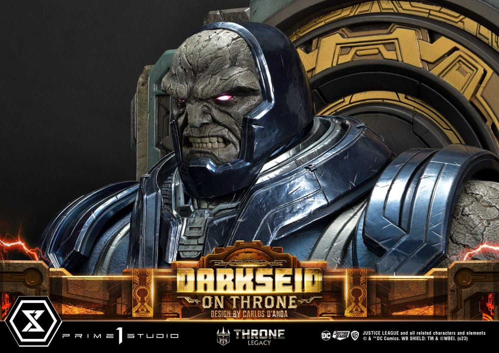 Throne Legacy Series Statue 1/4 Justice League (Comics) Darkseid on Throne Design by Carlos D'Anda Deluxe Bonus Version 65 cm