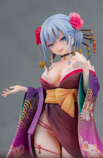 Original Character Statue 1/7 Shujuu Ecstasy Shion Oiran Ver. (Wholesome Ver.) 15 cm