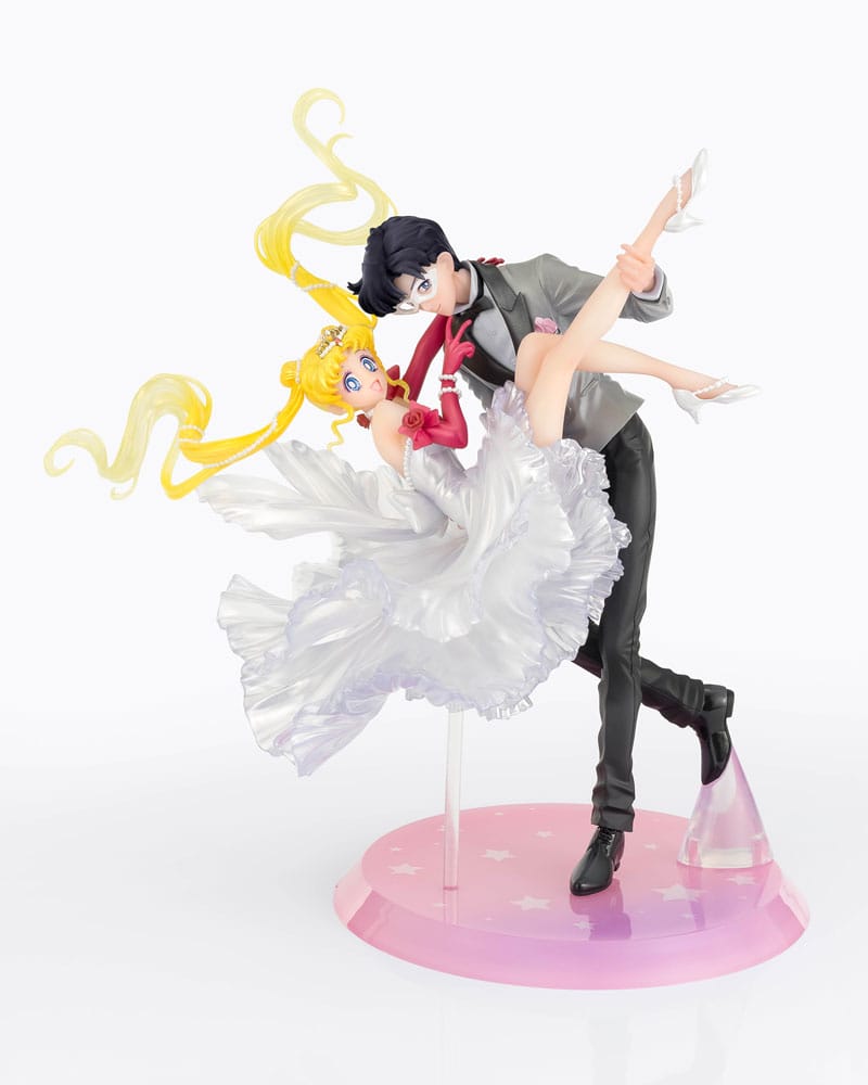 Sailor Moon FiguartsZERO Chouette PVC Statue Usagi & Tuxedo Mask Moonlight Glow Edition 24 cm
