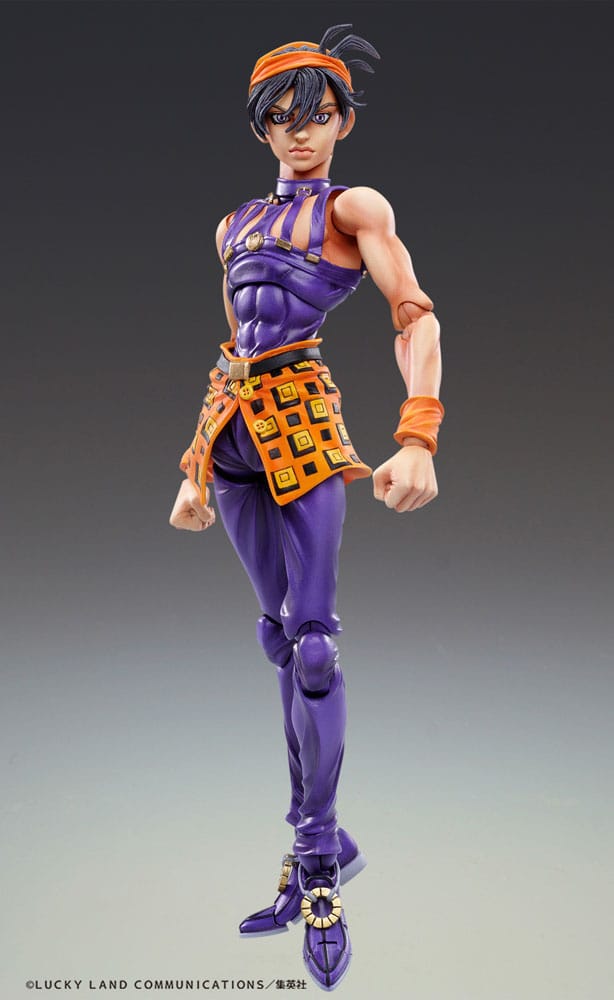 JoJo's Bizarre Adventure Part 5: Golden Wind Action Figure Chozokado Narancia Ghirga & As 15 cm