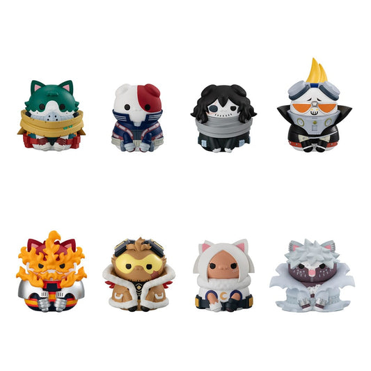 My Hero Academia Mega Cat Project Heroaca Cats No.01 3 cm Assortment (8)