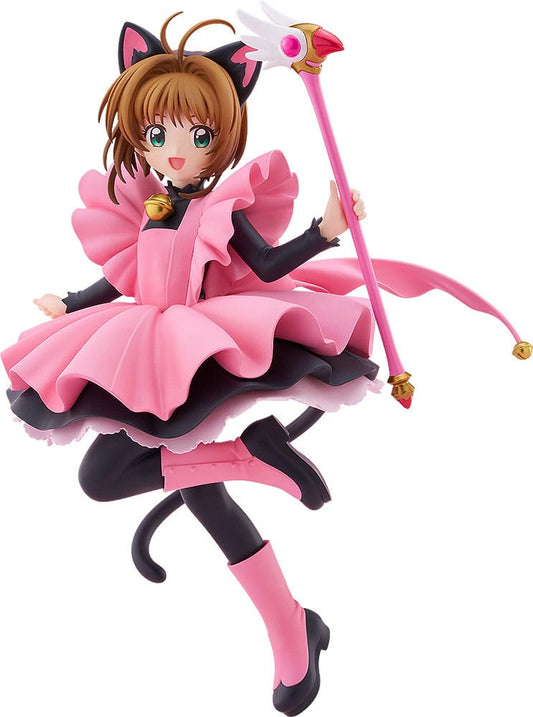 Cardcaptor Sakura Pop Up Parade PVC Statue Sakura Kinomoto: Black Cat Costume Ver. L Size 22 cm