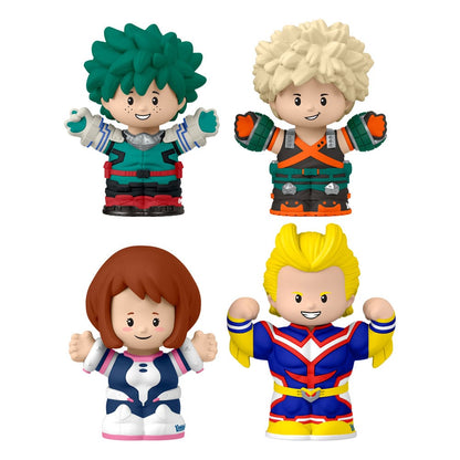 My Hero Academia Fisher-Price Little People Collector Mini Figures 4-Pack 7 cm