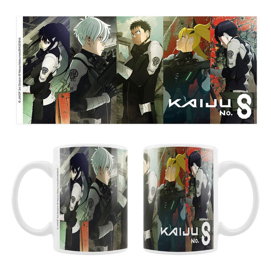 Kaiju No. 8 Ceramic Mug Mina, Reno, Kafka, Kikoru, Hoshina