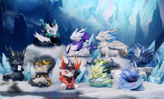 Original Character Trading Figures Party with Dragons Together with Loong 10 cm Assortment (8)