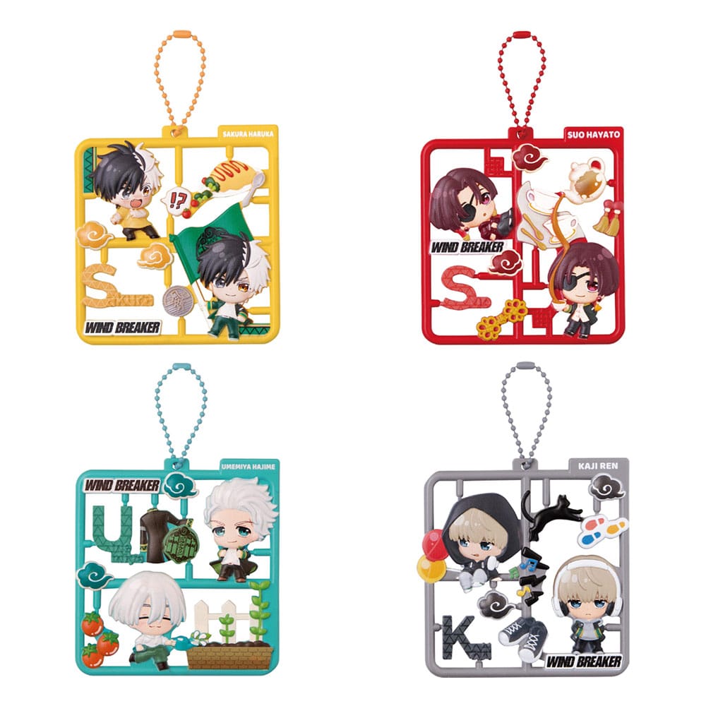 Wind Breaker Plat Collection Keychain Assortment Vol. 2 (4)