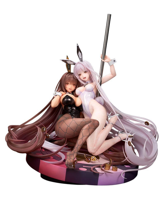 Goddess of Victory: Nikke Statue 1/7 Noir & Blanc Bunny X 777 Ver. 28 cm