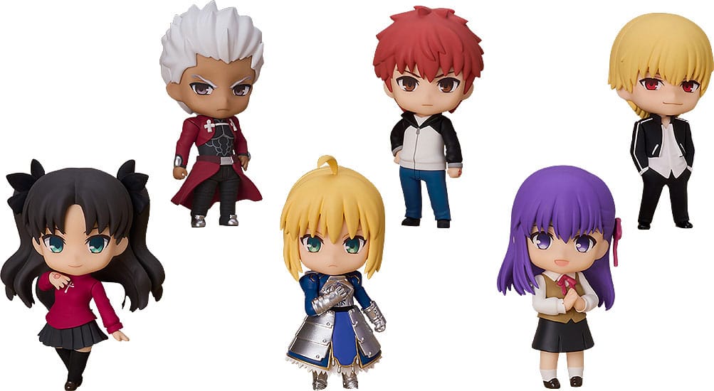 Fate/Stay Night Nendoroid Surprise Minifigures 7 cm Heroes vs Villains Display (6)