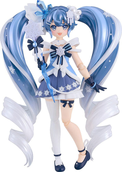 Character Vocal Series 01: Hatsune Miku Figma Action Figure Snow Miku: Crystal Snow Ver. 13 cm
