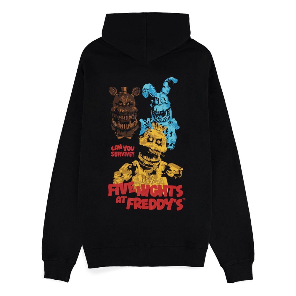 Five Nights at Freddy's Zipper Hoodie Can You Survive