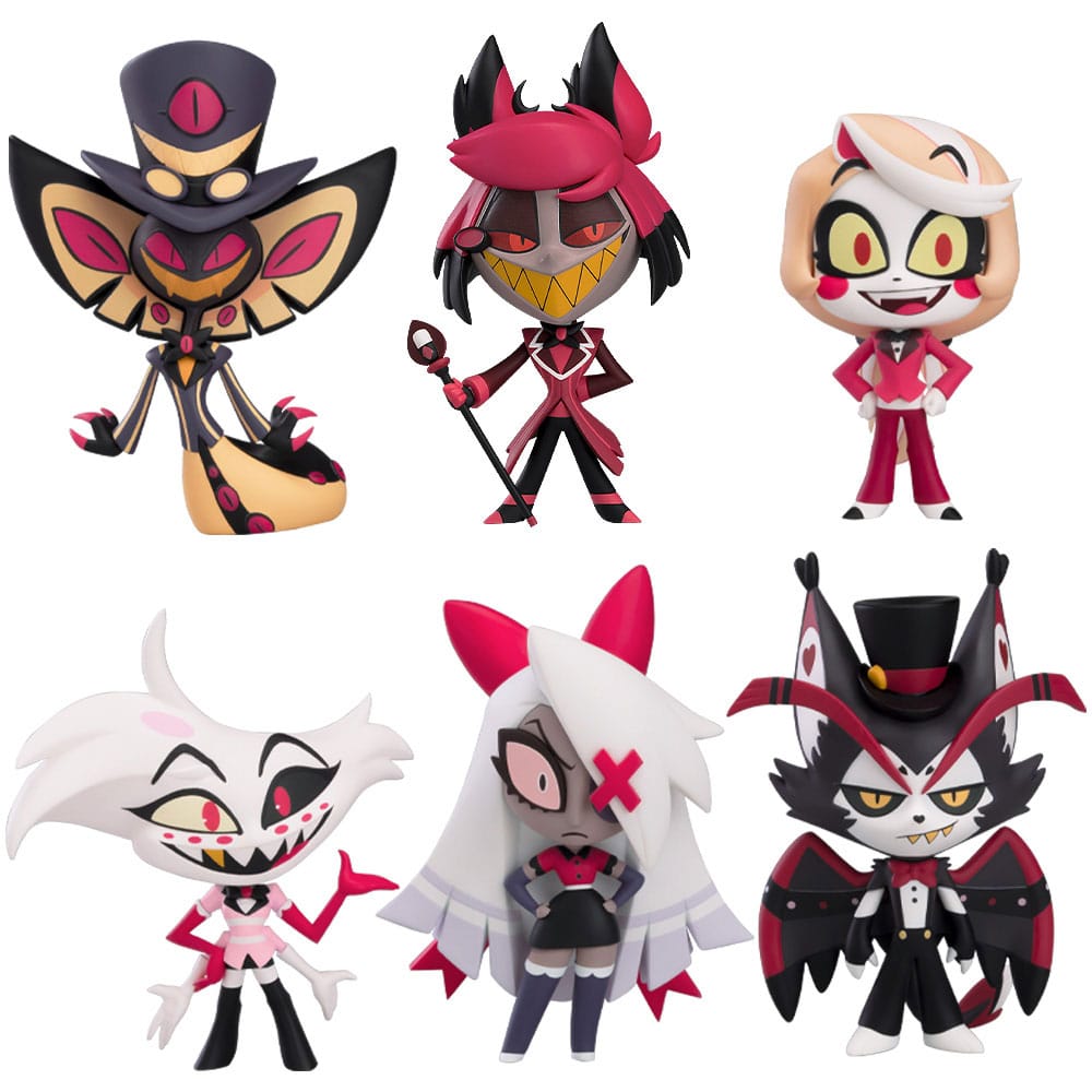 Hazbin Hotel PVC Figures 8 cm Blind Box Assortment (6)