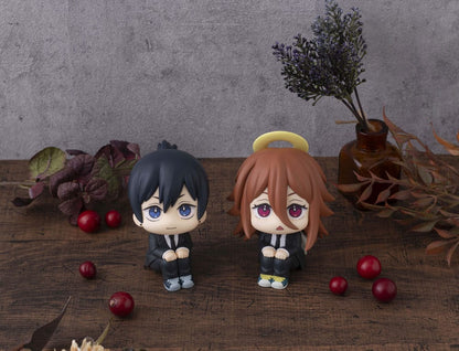 Chainsaw Man The Movie: Reze Arc Look Up PVC Statue Aki Hayakawa Smile Ver. & Angel Devil Set (with gift) 11 cm