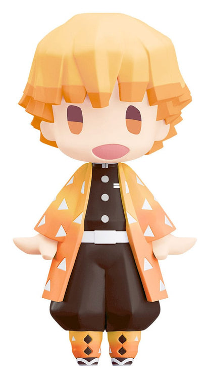 Demon Slayer: Kimetsu no Yaiba HELLO! GOOD SMILE Action Figure Zenitsu Agatsuma 10 cm