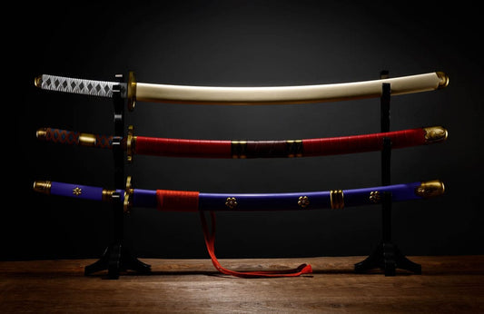 One Piece Proplica Replicas 1/1 Roronoa Zoro Three Sword Style Swords Set 95 cm