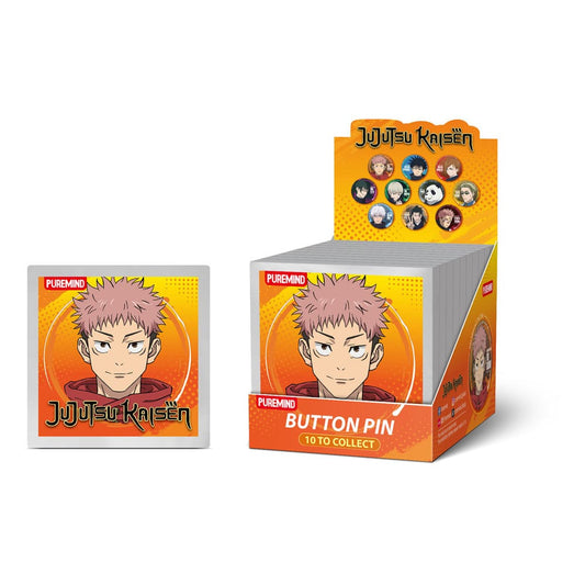 Jujutsu Kaisen Button Pins Blind Box Display (10)