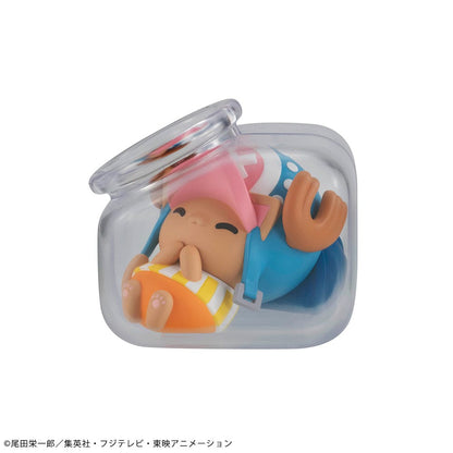 One Piece Mega Cat Project Trading Figure Good Night NyanPieceNyan! 3 cm Assortment (8)