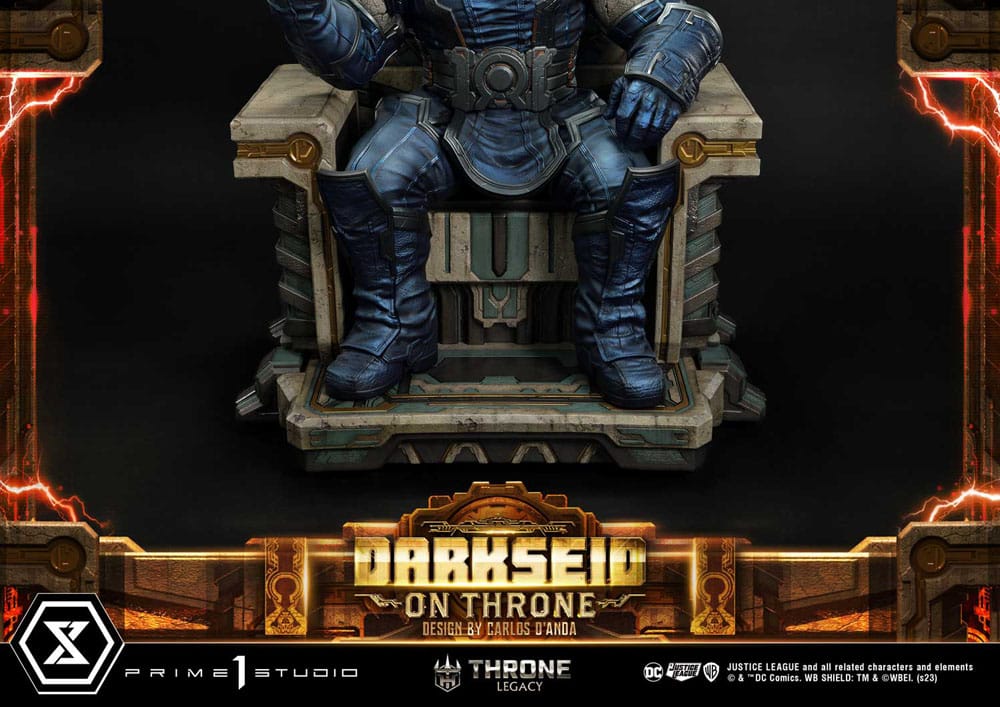 Throne Legacy Series Statue 1/4 Justice League (Comics) Darkseid on Throne Design by Carlos D'Anda Deluxe Bonus Version 65 cm