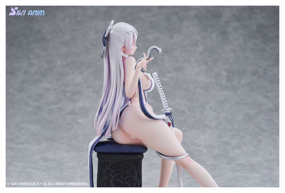 Original Character PVC Statue 1/7 The Color of the Blue - White Snake Normal Edition 20 cm