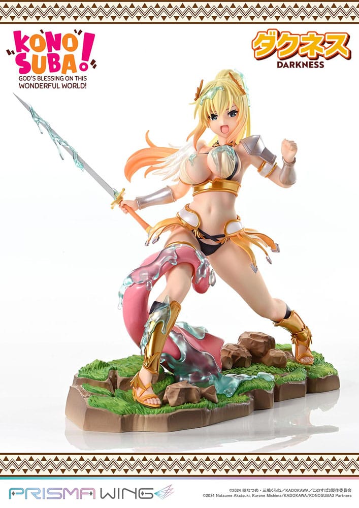 Konusuba - God's blessing on this wonderful world! Prisma Wing PVC Statue 1/7 Darkness 20 cm