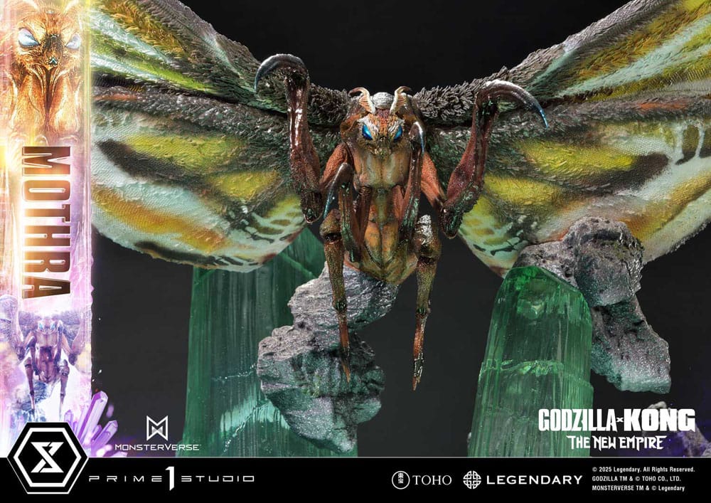 Godzilla x Kong: The New Empire Ultimate Diorama Masterline Series Statue Mothra Bonus Version 113 cm
