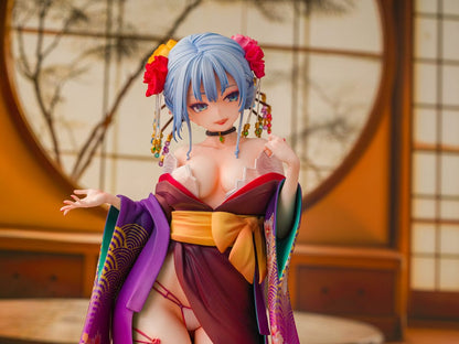 Original Character Statue 1/7 Shujuu Ecstasy Shion Oiran Ver. (Wholesome Ver.) 15 cm