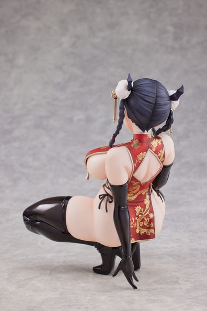 Original Character Statue 1/6 Dragon Chinese Dress Sugata no Ane no Tomodachi Illustrated by Daiki Kase 17 cm