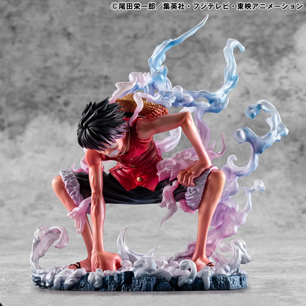 One Piece P.O.P PVC Statue Monkey D. Luffy Gear 2 Limited Edition 19 cm