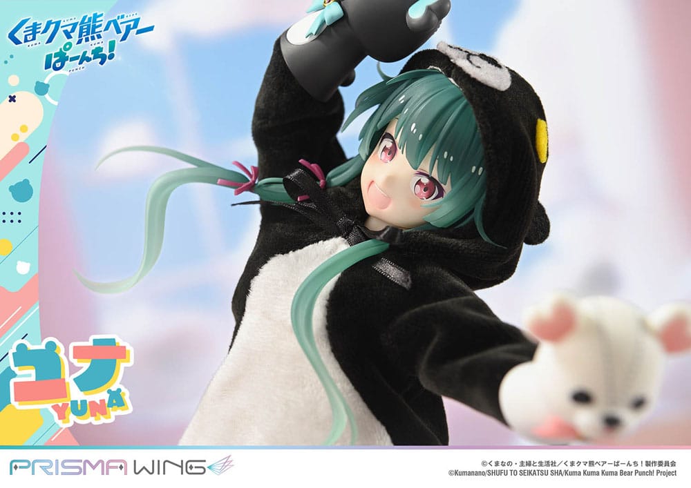 Kuma Kuma Kuma Bear Punch! Prisma Wing PVC Statue 1/7 Yuna 28 cm