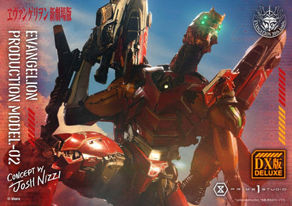 Rebuild of Evangelion Ultimate Diorama Masterline Series Statue Evangelion Production Model-02 (Concept By Josh Nizzi) Deluxe Version 73 cm