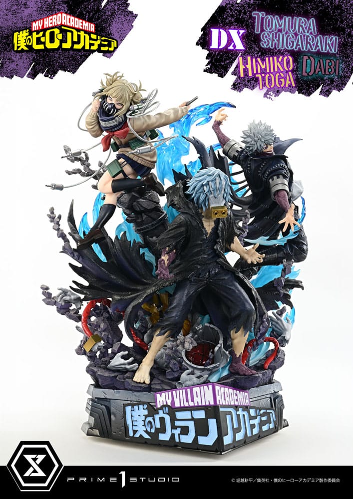 My Hero Academia Statue Ultimate Premium Masterline Tomura Tomura Shigaraki, Dabi & Himiko Toga Deluxe Version 69 cm