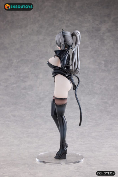 K Pring Original Character Statue 1/6 Cat Woman Happy-chan Different Color Edition 27 cm