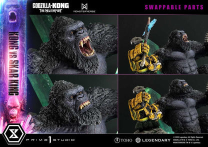 Godzilla x Kong: The New Empire Ultimate Diorama Masterline Series Statue Kong vs Skar King Bonus Version 104 cm