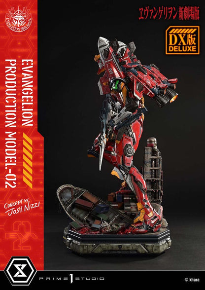 Rebuild of Evangelion Ultimate Diorama Masterline Series Statue Evangelion Production Model-02 (Concept By Josh Nizzi) Deluxe Version 73 cm