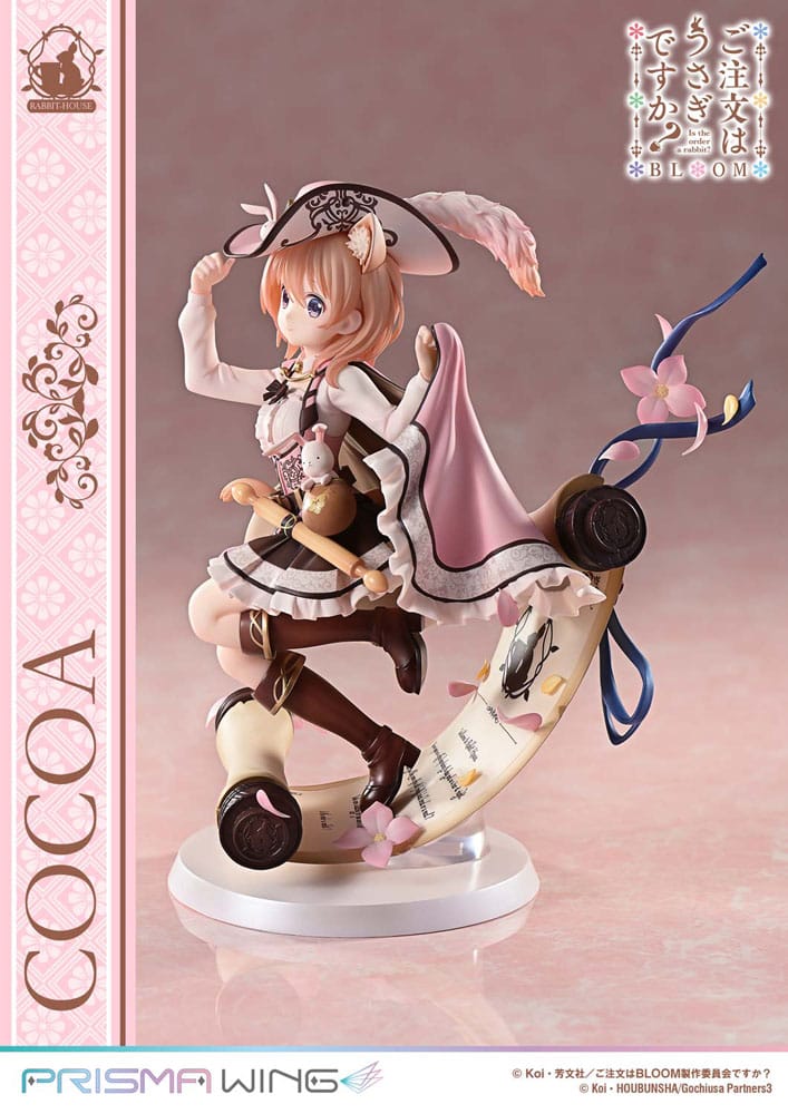 Is the Order a Rabbit? Bloom Prisma Wing PVC Statue 1/7 Cocoa 21 cm