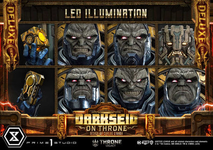 Throne Legacy Series Statue 1/4 Justice League (Comics) Darkseid on Throne Design by Carlos D'Anda Deluxe Bonus Version 65 cm